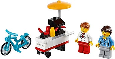 Набор LEGO 40078 Тлежка с Хот-Догами