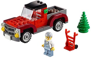 Набор LEGO 40083 Пикап и ёлка