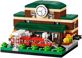 Набор LEGO Железнодорожная станция (фестиваль Bricktober)