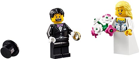 Набор LEGO Мини-фигурки Свадьба