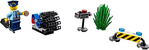Набор LEGO Policeman with cookie and stinger
