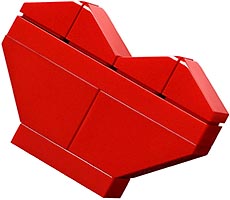 Набор LEGO Собака-Валентинка