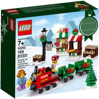 Набор LEGO 40262 Christmas train and market stalls