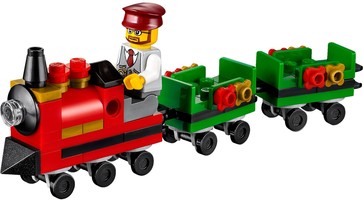 Набор LEGO Christmas train and market stalls