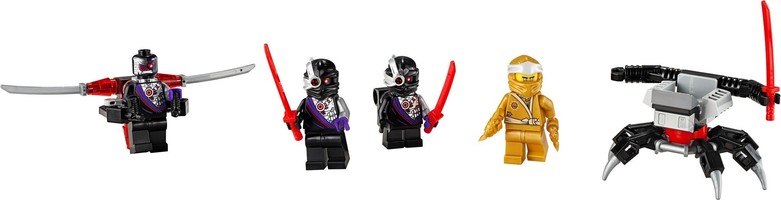 Набор LEGO 40374 Golden Zane Minifigure Accessory Set