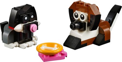 Набор LEGO 40401 Dog and Cat Friendship Day