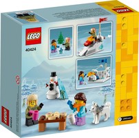 Набор LEGO Winter Snowball Fight