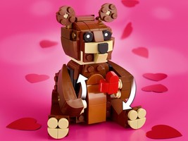 Набор LEGO Valentine's Brown Bear