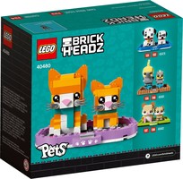 Набор LEGO Рыжий полосатый кот с котенком