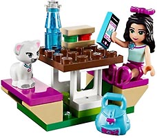 Набор LEGO Спортивный автомобиль Эммы