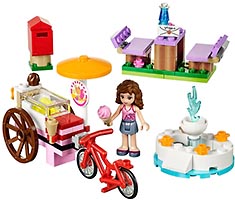 Набор LEGO 41030 Велосипед с мороженным Оливии