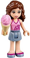 Набор LEGO Велосипед с мороженным Оливии