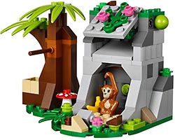 Набор LEGO Мотоцикл скорой помощи