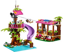 Набор LEGO Джунгли - Штаб спасателей