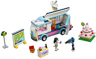 Набор LEGO 41056 Новостной фургон Хартлейк