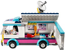 Набор LEGO Новостной фургон Хартлейк