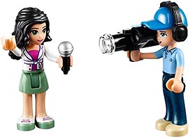 Набор LEGO Новостной фургон Хартлейк