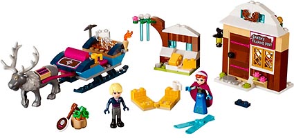 Набор LEGO 41066 Анна и Кристоф: прогулка на санях™