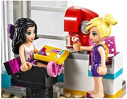Набор LEGO Парикмахерская Хартлейк