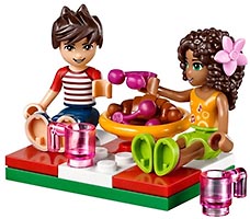 Набор LEGO Воздушный шар Хартлейк Сити
