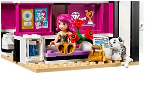 Набор LEGO Поп звезда: гримерная