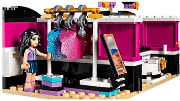 Набор LEGO Поп звезда: гримерная