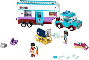 Набор LEGO 41125 Ветеринарная машина для лошадок