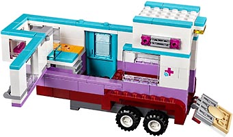 Набор LEGO Ветеринарная машина для лошадок