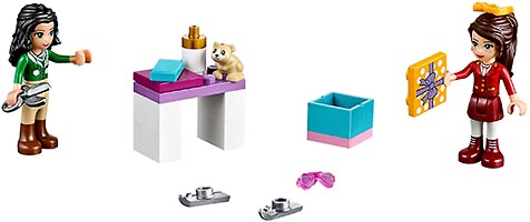 Набор LEGO Новогодний календарь Подружки