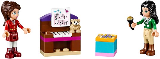 Набор LEGO Новогодний календарь Подружки