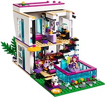 Набор LEGO Поп-звезда: дом Ливи
