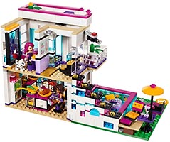 Набор LEGO Поп-звезда: дом Ливи