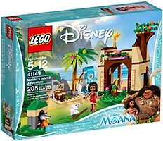 Набор LEGO Приключения Моаны на затерянном острове