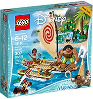 Набор LEGO Путешествие Моаны через океан