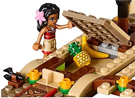 Набор LEGO Путешествие Моаны через океан