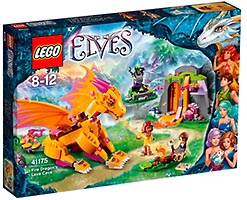 Набор LEGO Лавовая пещера дракона огня