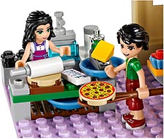 Набор LEGO Пиццерия в Хартлейк-сити