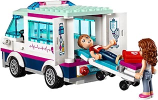 Набор LEGO Больница Хартлейк Сити