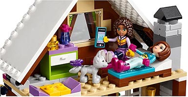 Набор LEGO Зимний отдых: Шале