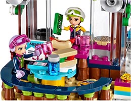 Набор LEGO Зимний отдых: Горнолыжный подъёмник
