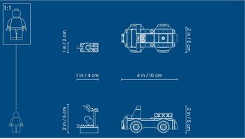 Набор LEGO Передвижная ветклиника Эммы