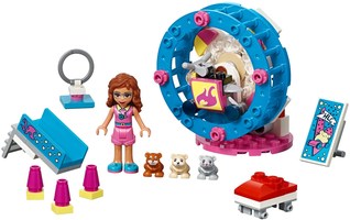 Набор LEGO 41383 Игровая площадка для хомячка Оливии