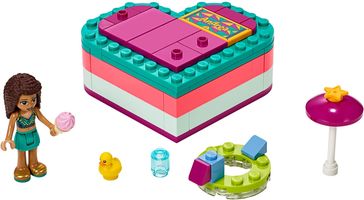 Набор LEGO 41384 Летняя шкатулка-сердечко для Андреа