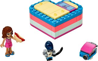 Набор LEGO 41387 Летняя шкатулка-сердечко для Оливии