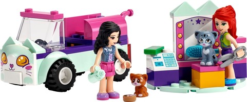 Набор LEGO 41439 Передвижной груминг-салон для кошек