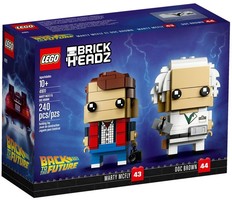 Набор LEGO Док Браун и Марти Макфлай
