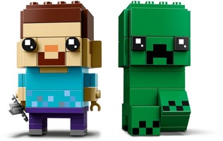 Набор LEGO Стив и Крипер