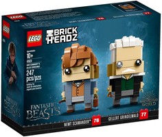 Набор LEGO Ньют Саламандер и Геллерт Гриндельвальд