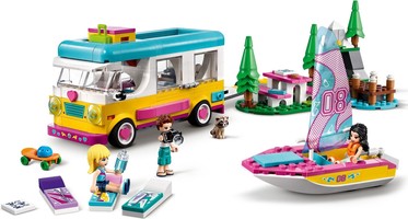 Набор LEGO Forest Camper Van and Sailboat