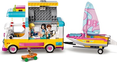 Набор LEGO Forest Camper Van and Sailboat